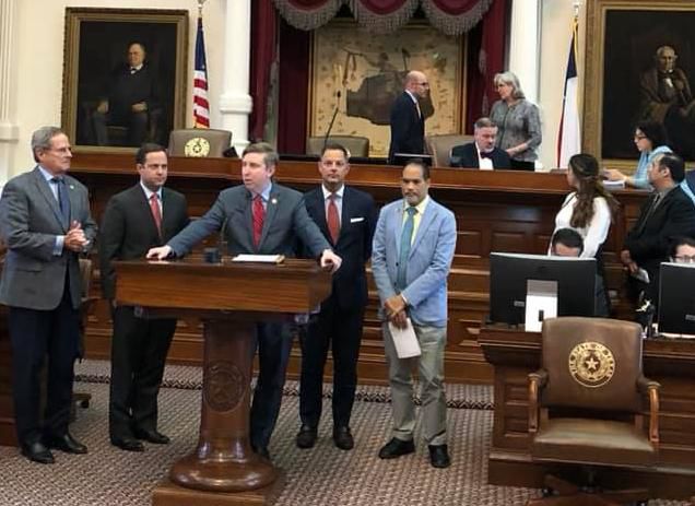Tan Parker at Legislature